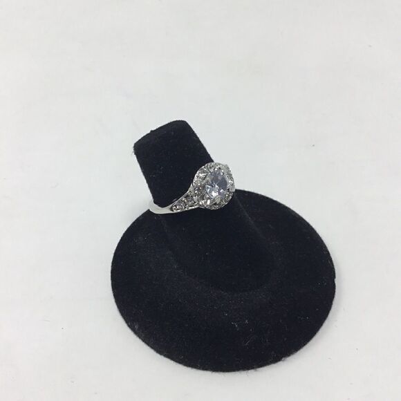 Brilliant 1 Ct. Cubic Zirconia Bridal Ring (H15) - Picture 5 of 7